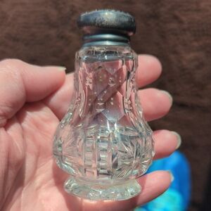 Victoriaian Cut Glass Shaker